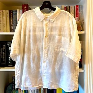CP Shades Women Linen Button Up Top